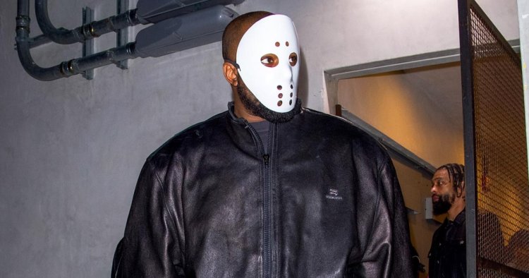 Umm, Did Kanye West Wear a ‘Friday the 13th’ Mask to His Son’s Sports Game?