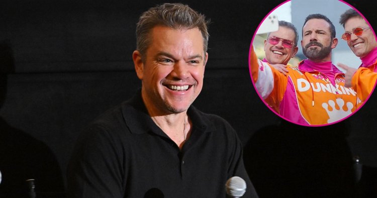 Matt Damon Says Dunkin Commercial Was ‘Clearly' Not His Idea