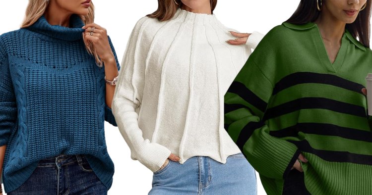 17 Cozy Amazon Sweaters Under $20