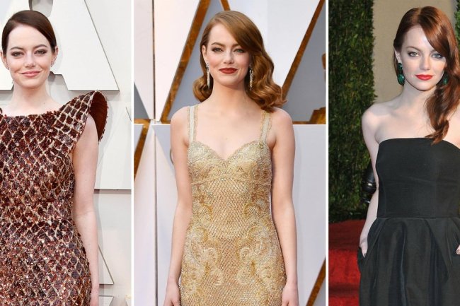 Every Outfit Emma Stone Has Worn at the Oscars: Gowns, Suits, More