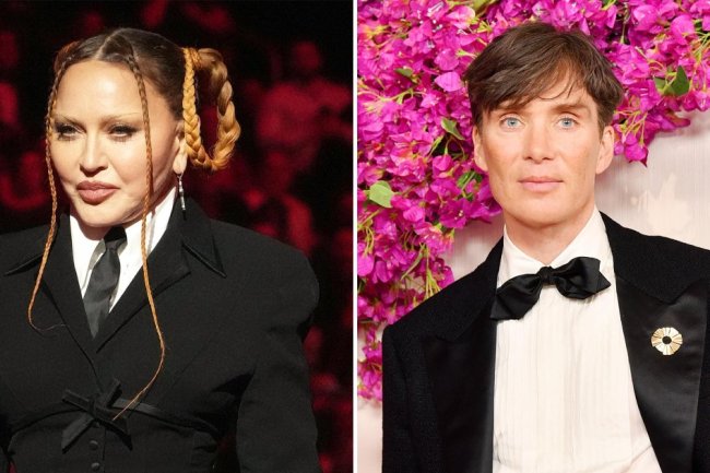 Madonna Gushes Over Meeting Cillian Murphy at Her Oscars Party