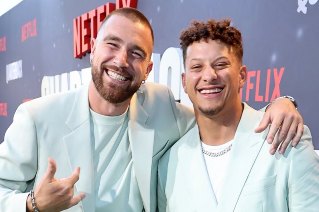 Patrick Mahomes Teases Travis Kelce for Being 1 of Oldest Chiefs Players
