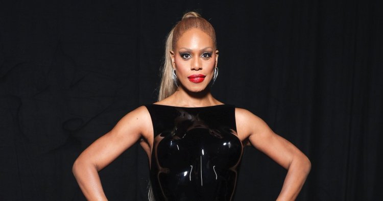 Laverne Cox Is a ‘Warrior’ in 3-D Breastplate at Mugler Show