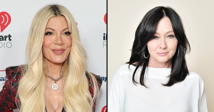 Tori Spelling Says 'Few People' Can Make Her Laugh Like Shannen Doherty