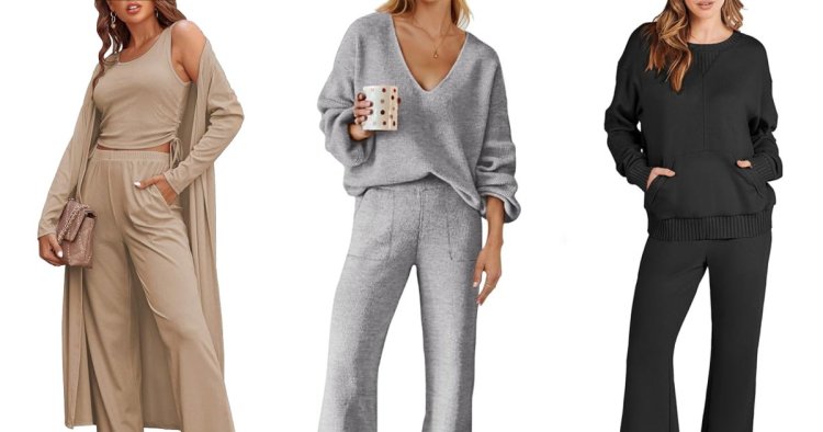 13 Flattering Rich Mom-Inspired Loungewear Sets — With Pockets