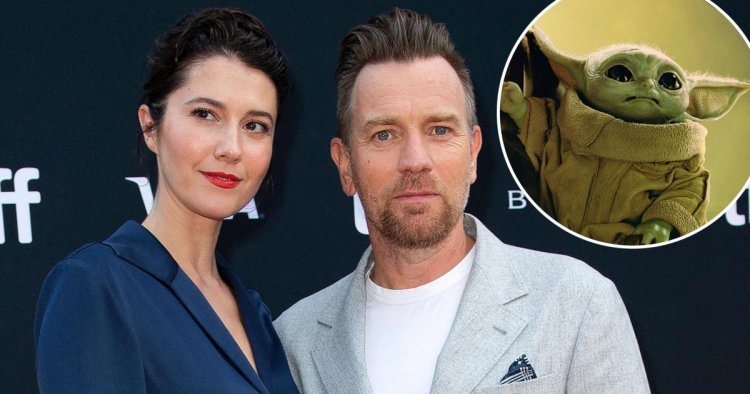 Ewan McGregor and Mary Elizabeth Winstead's Son 'Freaked Out' Over Baby Yoda