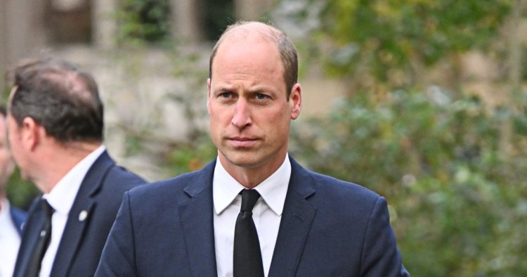 Prince William Attends Thomas Kingston’s Funeral Without Kate Middleton