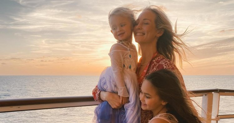 The Vampire Diaries' Candice Accola and Her Daughters Are Cruising Cuties