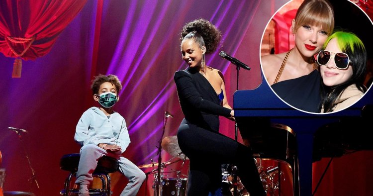 Alicia Keys' Son Wants to Be BFFs With Taylor Swift and Billie Eilish