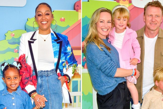 Tia Mowry, Kevin McKidd and Other Celebs Attend 'Bluey' Event With Kids