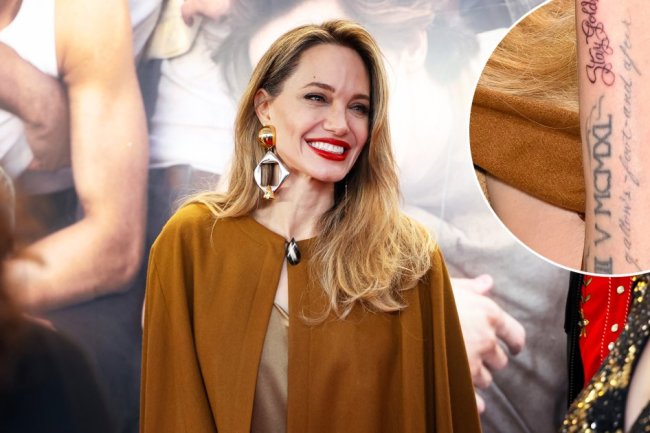 Angelina Jolie Gets Special Tattoo in Honor of ‘The Outsiders’