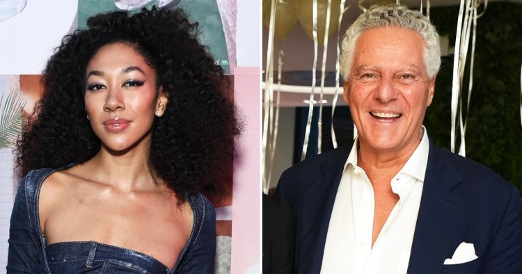 Aoki Lee Simmons, 21, and Vittorio Assaf, 64, Go Public With Beach PDA
