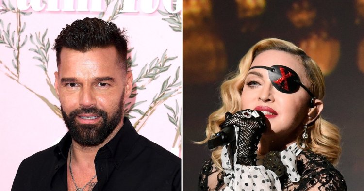 Fans Are Convinced Ricky Martin Got Aroused Onstage at Madonna Concert