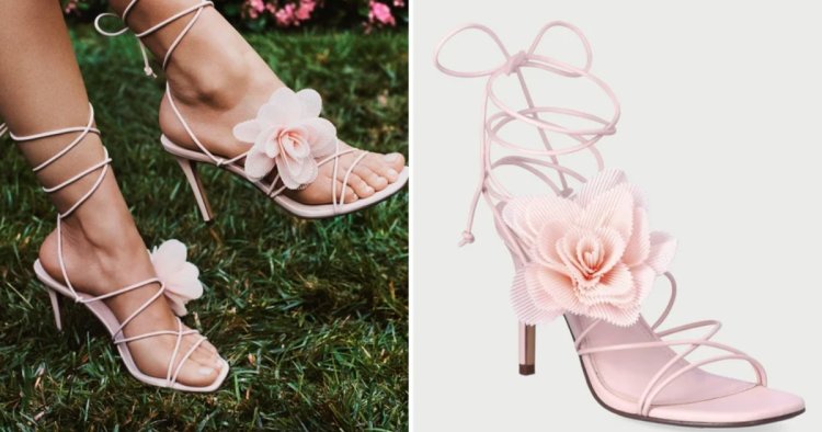 Tiptoe Through the Tulips With These Gorgeous Flower Stiletto Heels