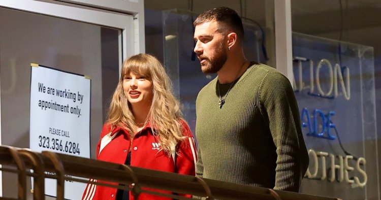 Taylor Swift and Travis Kelce Spotted Out on Dinner Date Together in LA