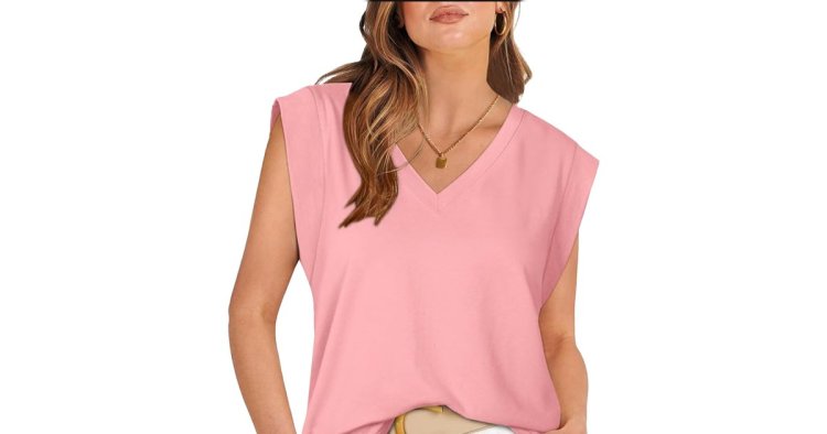 This $15 Cap Sleeve Top Will Help You Stay Breezy During Spring