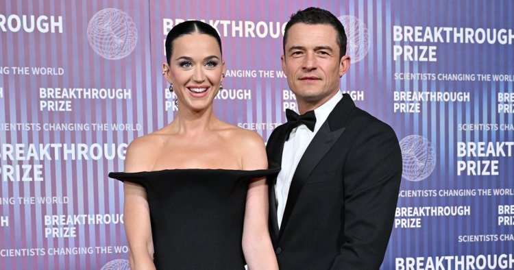 Katy Perry and Orlando Bloom Hold Hands at Breakthrough Prize Ceremony