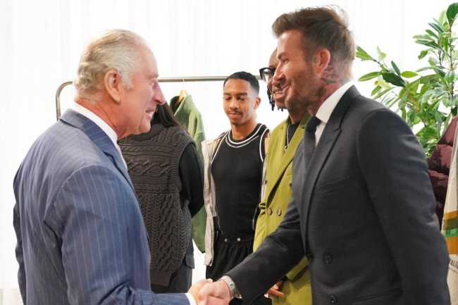 King Charles Met David Beckham After Rejecting Prince Harry Invite: Report